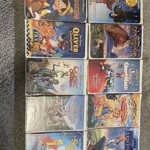 Disney Classic VHS Collection - Blue, Red, Yellow